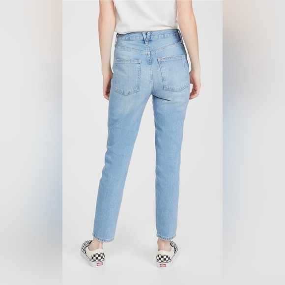 We The Free Free People Stovepipe Tapered Jeans High Rise Vintage Wash - Picture 3 of 10